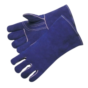 Gants de sécurité en cuir de vachette pleine fleur de qualité supérieure pour le soudage industriel et la protection des paumes pour les travailleurs - Product Image 1