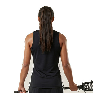 Jersey de Lacrosse para Mujer OEM con Logotipo Personalizado, Jersey de Lacrosse de Secado Rápido sin Mangas para Mujer - Product Image 2