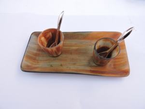 Nuevo diseño de cuenco decorativo de cuerno de búfalo auténtico, cuenco para servir, cuenco para ensalada, a precio de fábrica al por mayor. - Product Image 6