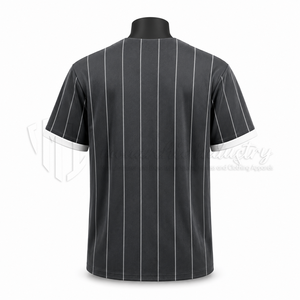 เสื้อเบสบอลแบบติดกระดุมพรีเมียมสำหรับทีมแบบกำหนดเอง ชุดกีฬาแห้งเร็ว ประสิทธิภาพสูง ผู้ผลิต OEM ODM - Product Image 2