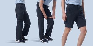 กางเกงทำงานแบบยืดได้ 2-in-1 รุ่น MK-884 ยี่ห้อเกาหลี OEM/ODM [MARK] (จากขายาวเป็นขาสั้น) - Product Image 2