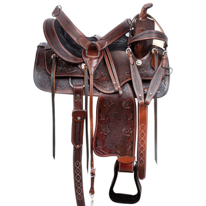 Silla de Montar Occidental Personalizada OEM para Caballos, Color/Talla Personalizables, Logotipo Personalizado, Alta Calidad, Hecha en Pakistán, Cómoda y Transpirable - Product Image 5
