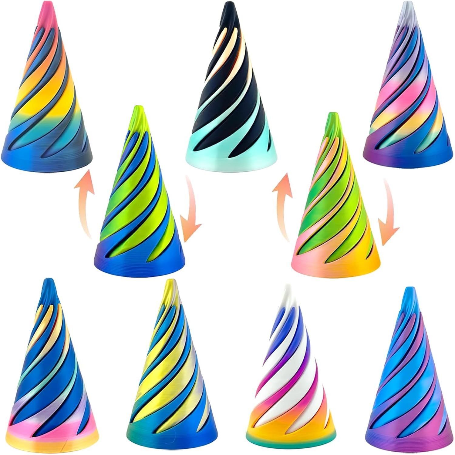9 pezzi Cono Colore