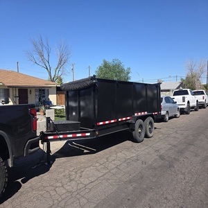 Wholesale Fast Delivery 6x10 Farm <b>Trailer</b> Heavy Duty Hydraulic Tilt Dump <b>Trailer</b> <b>Tractor</b> Ready Model - Product Image 2