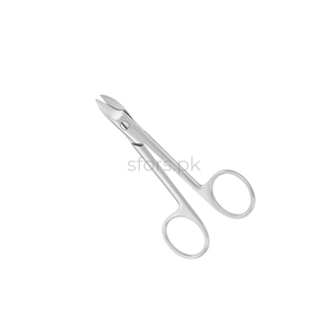 กรรไกรตัดครอบฟันขายดีที่สุด ทำจากสแตนเลส ใช้ตัดลวดรัดฟัน เครื่องมือผ่าตัด หัวตรงและหัวโค้ง - Product Image 2