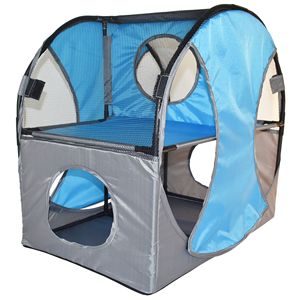 Cuccia per Gatti Pieghevole e Portatile con Ostacoli, Arredamento per Animali Domestici - Product Image 4