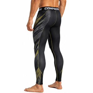 Pantalones de Compresión para Hombre, Leggings Deportivos de Alta Elasticidad, Transpirables, para Gimnasio, Entrenamiento, Running, Fitness, Venta al Por Mayor - Product Image 4