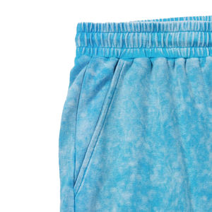 Shorts d'été pour hommes, style streetwear, coupe ample et oversize, personnalisés, vintage, 350 g/m², effet vieilli, délavé à l'acide, uni - Product Image 6