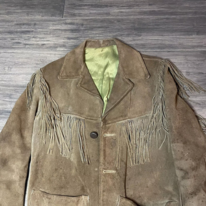 Veste en cuir western pour homme, construction en cuir de qualité supérieure, style cowboy classique, coupe confortable, parfaite pour un usage quotidien - Product Image 4