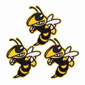 Apparel Embroidery Patch Embroidered Iron On Badge Fabric Applique Patches for Clothing <b>Jackets</b> Hats Bags Wholesale Decorative - Product Image 1