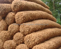 Bûches de coco biodégradables de qualité supérieure pour le contrôle de l'érosion, la stabilisation des berges, la rétention du sol et l'aménagement paysager écologique