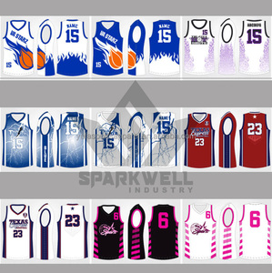 Camisetas de Baloncesto Sublimadas Personalizadas, Cuello en V, Sin Mangas, Unisex, Impresión con Nombre del Equipo, Poliéster Transpirable, para Adultos, Todas las Temporadas - Product Image 5
