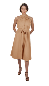 Vestido de maternidad de algodón orgánico personalizado Opción de tela de bambú ecológica servicio OEM disponible - Product Image 5