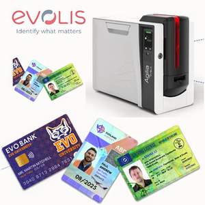 เครื่องพิมพ์บัตรความร้อน Agilia Evolis 600DPI สี พิมพ์สองด้าน สำหรับบัตรประจำตัวรัฐบาล มีสินค้าในสต็อก - Product Image 3