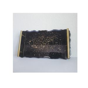 Luxury Epoxy Resin Tray Decorative Serving Tray for Kitchen <b>Coffee</b> <b>Table</b> Home Decor Organizer Gift Item - Product Image 6