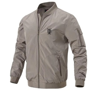 Chaqueta Bomber de Moda al por Mayor para Hombre, Personalizada con su Propio Logotipo, Color Sólido, Último Diseño - Product Image 1