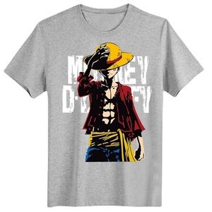 Vente chaude manches courtes imprimé personnalisé orienté vers l'exportation à manches courtes col rond coupe décontractée 180 GSM respirant hommes T-Shirt - Product Image 4