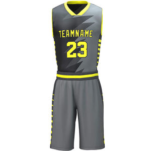 Conjunto de Uniforme de Baloncesto Personalizado para Adultos, Transpirable, Antibacteriano, de Secado Rápido, Tallas Grandes, Jersey Completo para Equipo, Venta Directa de Fábrica - Product Image 2