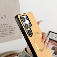 2025 étui mobile sans fil magnétique de luxe pour Samsung S25 Ultra S24 FE S23 S22 Plus S21 A16 A36 A56 couverture mince