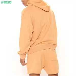 เสื้อฮู้ดดี้คุณภาพพรีเมียม ระบายอากาศได้ดี แห้งเร็ว ออกแบบโลโก้ได้ตามต้องการ มีกระเป๋าเสื้อ ผลิตจากผ้าฝ้ายฟลีซ เหมาะสำหรับฤดูใบไม้ผลิ เสื้อฮู้ดดี้และเสื้อสเวตเชิ้ตสำหรับผู้ชาย - Product Image 6