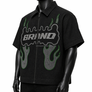 เสื้อยืดฮิปฮอป Nardon Apparel ลายพิมพ์ DTG สำหรับผู้ชาย รุ่น Star Heavyweight เสื้อยืดพิมพ์ลาย Unisex สไตล์สตรีทแวร์ ทรงโอเวอร์ไซส์ ผ้าฝ้าย 100% - Product Image 3