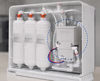 Generador de Agua Hidrogenada Eléctrico Coreano, Ionizador de Plástico con Control por Aplicación, Fuerte Potencial de Reducción Antioxidante para el Hogar