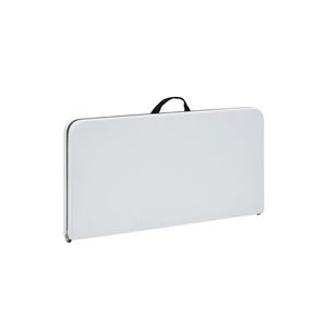 โต๊ะพับเรซิ่นทรงสี่เหลี่ยมขนาด 34 นิ้ว สีขาว - Product Image 4