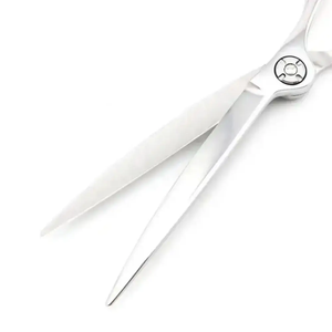 Ciseaux de coiffure professionnels, ciseaux de beauté en acier inoxydable de qualité supérieure avec lame droite tranchante et finition polie - Product Image 4