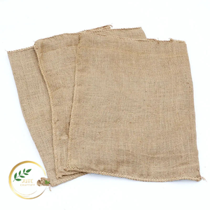 Sac fourre-tout élégant en sergé de jute, écologique, en fibres naturelles, réutilisable pour le shopping - Product Image 2