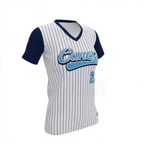 Sports Wear Best Selling V-Neck Softball <b>Shirts</b> Quick Dry Regular Fit V-Neck Softball <b>Shirts</b> - Product Image 4