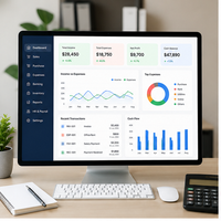 Soluzioni Software di Contabilità Intelligente Gestione Finanziaria Automazione dei Processi Aziendali Versione Internet Multi-OS Linux MAC Stock
