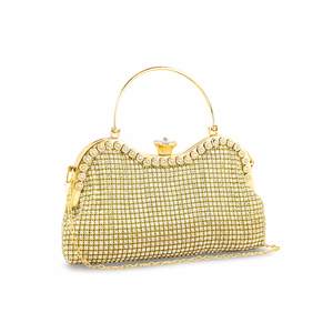 Bolso de noche nupcial dorado P24295 - Product Image 2