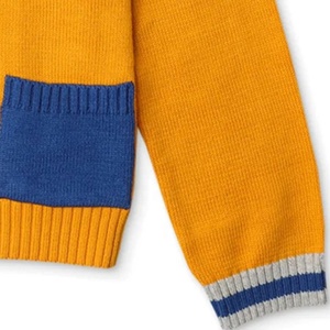 ออกแบบโลโก้ของคุณเองบนเสื้อคาร์ดิแกนอะคริลิกแบบยูนิเซ็กซ์ ปักตัวอักษร งานถักนิตติ้ง สำหรับชมรมนักเรียนหญิงและชมรมนักเรียนชาย - Product Image 4