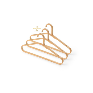 Cintre à vêtements en bambou de haute qualité, durable et écologique, pour l'organisation de la garde-robe - Product Image 4