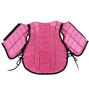 Pink Equestrian <b>Body</b> Protector Vest Short Sleeve Lightweight Neoprene Riding Safety Gear Unisex Solid Color 2026 - Product Image 1