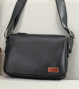 Sac à bandoulière en cuir véritable pour téléphone portable, sacoche de poitrine, sac de voyage, sac messager pour hommes et femmes, vente en gros - Product Image 4
