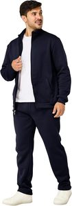 Ensemble de survêtement en polaire pour homme, veste de sport thermique de qualité supérieure, jogging décontracté, vêtements de sport - Product Image 2