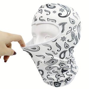 Vente en gros : Nouvelle Arrivée - Cagoule de ski pour homme, tricotée, intégrale, 3 trous, design, légère, avec faible MOQ - Product Image 2
