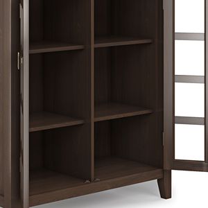 Mueble de Almacenamiento Mediano en Color Marrón Tabaco, Muebles Artesanales para Sala de Estar - Product Image 3