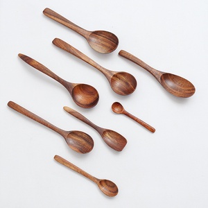 Ensemble de cuillères en bois pour cuisine, ustensiles de service, prix avantageux, en vente - Product Image 5