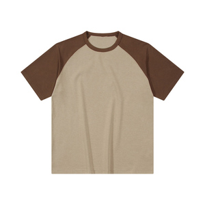 เสื้อยืดคอตตอนระบายอากาศได้ดี น้ำหนัก 230 กรัม สำหรับผู้ชาย แบบ OEM สกรีนโลโก้ได้ตามต้องการ ดีไซน์เรียบง่าย แขนสั้น ย้อมสีสำเร็จรูป - Product Image 1