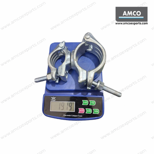 HDG Galvanized Industrial Scaffolding Accessories Swivel Clamp 76x48.3mm Steel Coupler for Outdoor Support by AMCO EXPORTS - Product Image 2