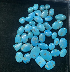 Turquoise Naturelle Cabochon Pierre Précieuse Non Montée Certifiée IGI Haute Qualité Bleu Formes Variées RIDA CREATIONS Taille Personnalisable pour - Product Image 4