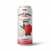 Groothandel Private Label Fruitdrank met Vruchtvlees 250/330/550ml blik Natuurlijke Smaak, HACCP HALAL BRCGS FSSC Gecertificeerd