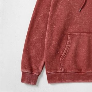 Sudadera con Capucha para Mujer, Personalizable con Logotipo, de Alta Demanda, Color Sólido, Mezcla de Algodón, Tejido de Punto, Informal, Transpirable, con Bolsillos, para Otoño - Product Image 5