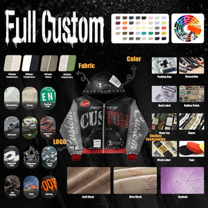 เสื้อฮู้ดดี้ผู้ชายไซส์ใหญ่ หนัก 450 กรัม ปักลายตามสั่ง ซิปเต็มตัว ป้ายติดกระดุม พิมพ์ลาย สตรีทแวร์ ผ้าฟลีซ รุ่นปี 2026 - Product Image 6