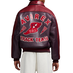 Vestes Avirex pour hommes, style streetwear, doublure douce, vêtements d'extérieur décontractés chauds, tissu léger, élégant, confortable, hiver - Product Image 6
