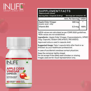 Capsules de vinaigre de cidre de pomme 600 mg, 60 capsules végétariennes, extrait de vinaigre de cidre de pomme à base de plantes, utilisation quotidienne, flacon de capsules - Product Image 2