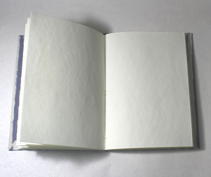 Cuaderno de Viaje de Papel Batik de Primera Calidad con Tapa Dura, Diseño de Rayas Azules, Papel de Algodón Hecho a Mano - Product Image 3