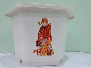 Maceta más vendida para decorar el hogar y el jardín, maceta de bendición con plástico de alta calidad - Product Image 6